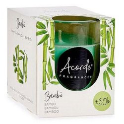 Duftlys Glas Acorde BAMBOO 30 Timer