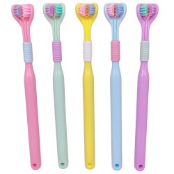 3-delt tannbrste MundFrisk Junior/Voksen