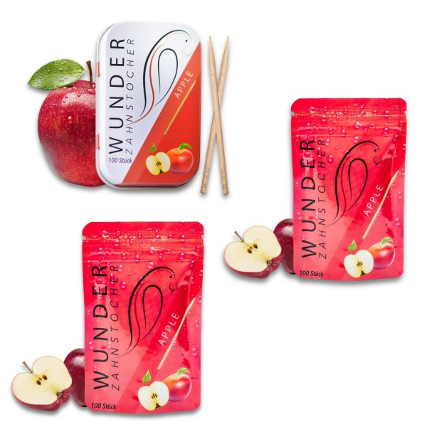 Wunder Zahnstocher mit APPLE Sampak