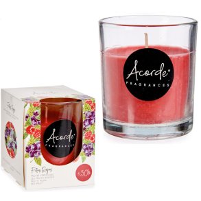 Duftkerze Glas Acorde RED FRUIT 30 Stunden