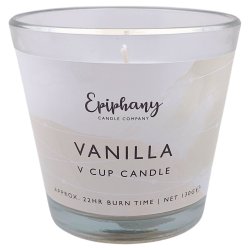 Duftlys Glas Epiphane Vanilla V Cup 22 Timer