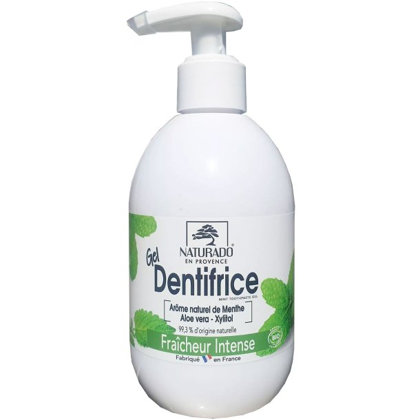 kologisk Xylitol Tandpasta Naturado Intense Freshness Mint 280 ml.