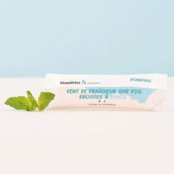 Naturlig barntandkrm Pulver Pimpant Jordgubbspfyllning 8 gr.