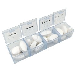 Pilleboks 7-dages Masterplast Pilleske 28 Rum