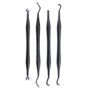 Tannlegeinstrumenter Miraclean-Implant Black Set 4 typer