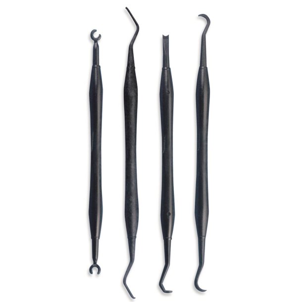 Tannlegeinstrumenter Miraclean-Implant Black Set 4 typer