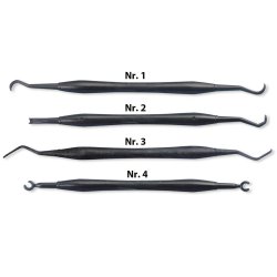 Tannlegeinstrumenter Miraclean-Implant Black Set 4 typer