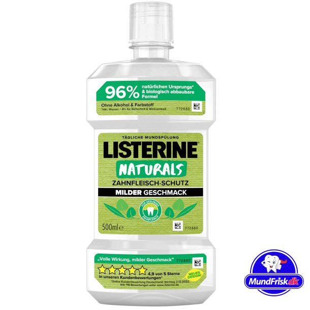 Listerine Naturals Gum Protect Mundskyl 500 ml. Listerine Mundskyl