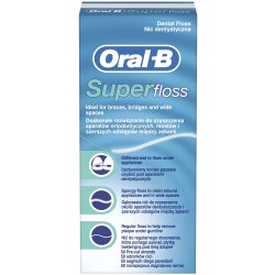 Oral-B SuperFloss Tanntrd 50 stk.