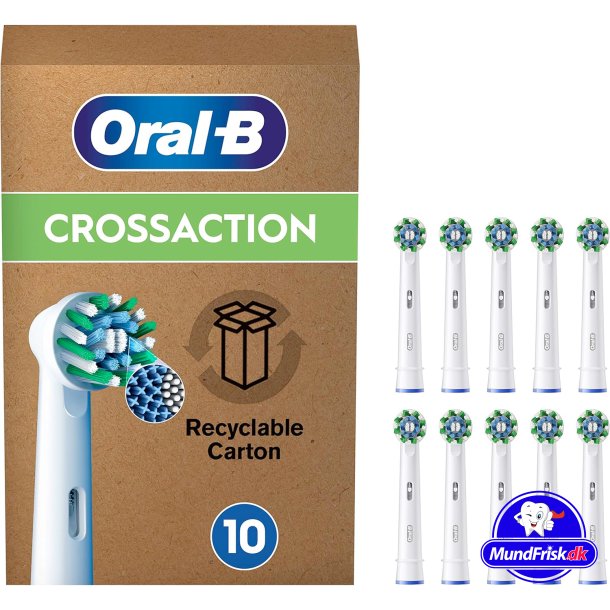 Oral-B PRO CrossAction 10 Stk. Brstenkpfe