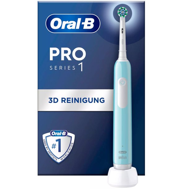 Oral-B Pro Series 1 Elektrisk tandborste CrossAction Caribbean BLUE