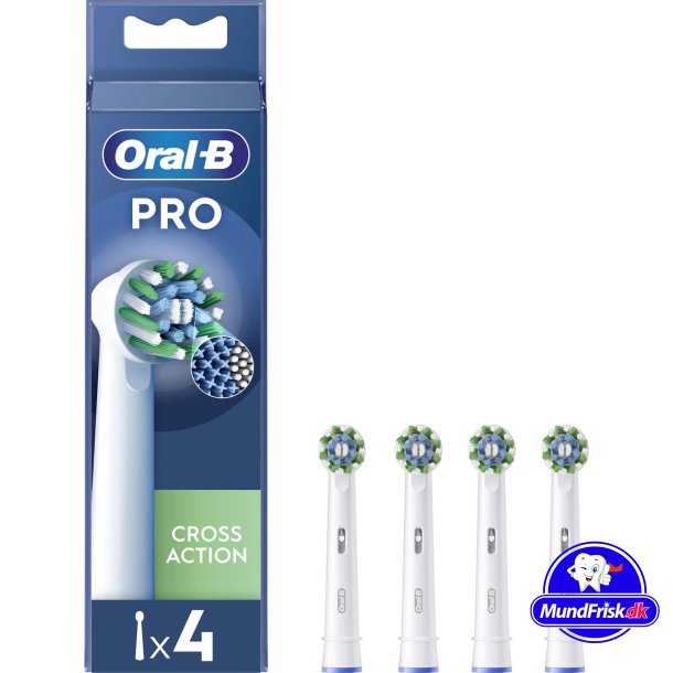 Oral-B PRO CrossAction 4 stk. Brstehoder