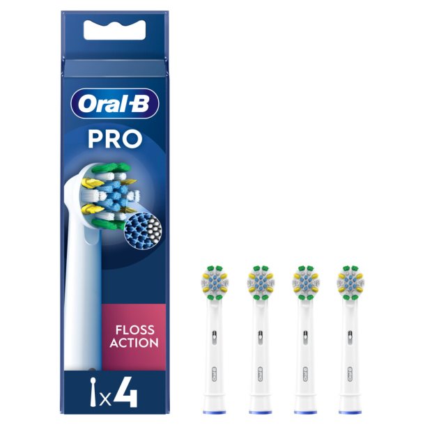 Oral-B PRO Floss Action Brstehoveder 4 stk.