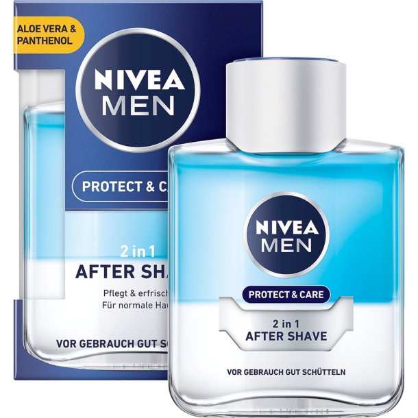 Nivea Aftershave Protect &amp; Care 2 i 1 100 ml.
