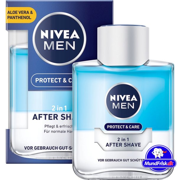 Nivea Aftershave Protect &amp; Care 2 in 1 100 ml.