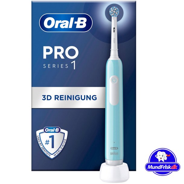 Oral-B Pro Series 1 Sensitive Clean Elektrische Zahnb&uuml;rste Karibik BLAU