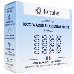 Tandtrd kologisk Vokset Le Tube Classic Silke 4 x 20 mtr.