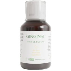 Ekologisk munvatten Ginginat Aloe Vera &amp; Tea Tree 100ml