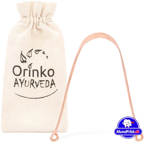 Zungenreiniger Kupfer Orinko Ayurveda Zungenschaber