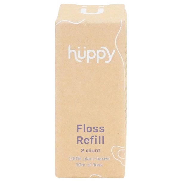 Hllbar tandtrd Huppy Refill 2 x 30 mtr.