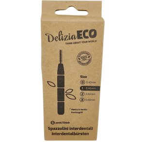 Bredygtige Mellemrumsbrster Delizia Eco 0.45 mm ISO 1