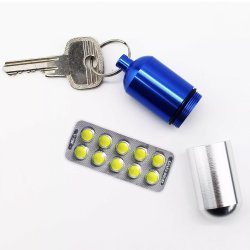 Pill tube Nyckelring Big Pill box