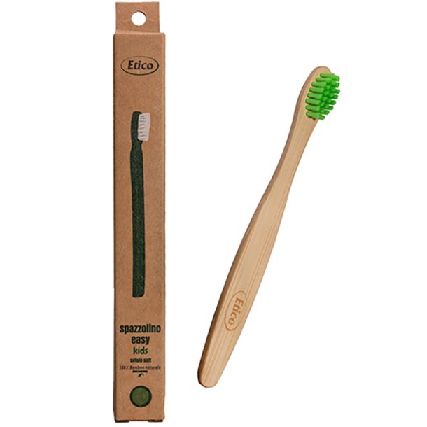 Bambu Barntandborste Etico Kids Easy