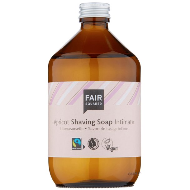 Fair Squared kologisk aprikos intim Soap 500ml.