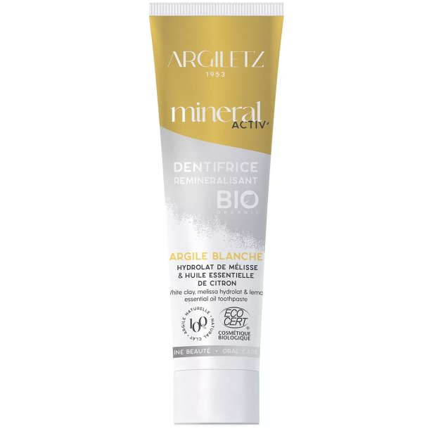 kologisk Tandpasta Argiletz Lemon 75 ml.