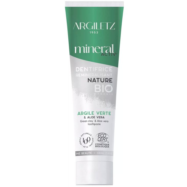 kologisk Aloe Vera Tandpasta Argiletz 75 ml.