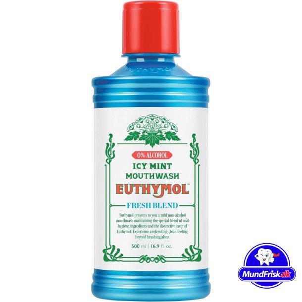 Euthymol Mundskyl Icy Mint 500 ml.