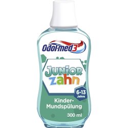 Munnvann For Barn Odol-Med3 Junior 6+ 300 ml.