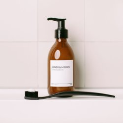 Naturlig Tandpasta Jondi &amp; Moon Menthol Pumbeflaske 250 ml.
