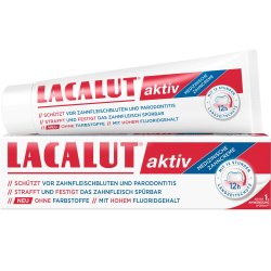 Lacalut Active Toothpaste 100 ml + Lacalut Gold tandborste
