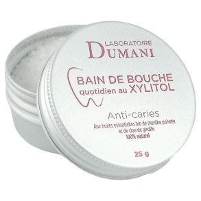Naturlig Xylitol Mundskyl Pulver Laboratoire Dumani Anti-caries