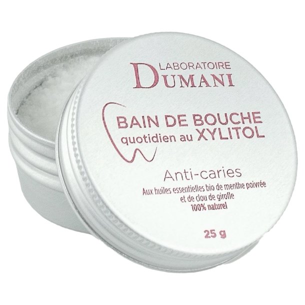 Natrliches Xylitol-Mundwasserpulver Laboratoire Dumani Anti-Karies