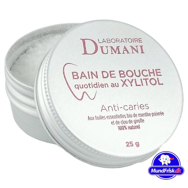 Luonnollinen ksylitoli suuvesijauhe Laboratoire Dumani Anti-caries