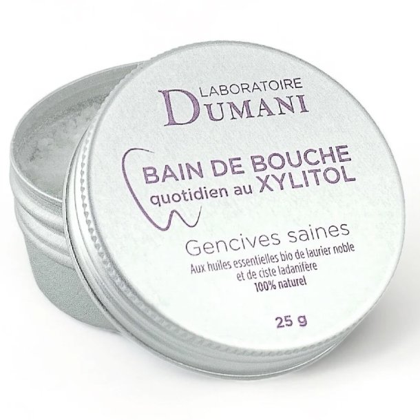 Naturligt xylitol munskljpulver Laboratoire Dumani Healthy Gum