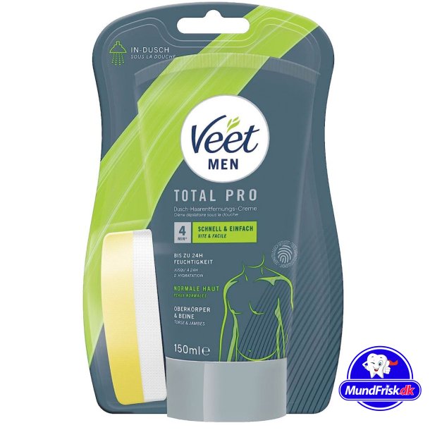 Veet MEN Hrfjerningscreme In Shower 150 ml.