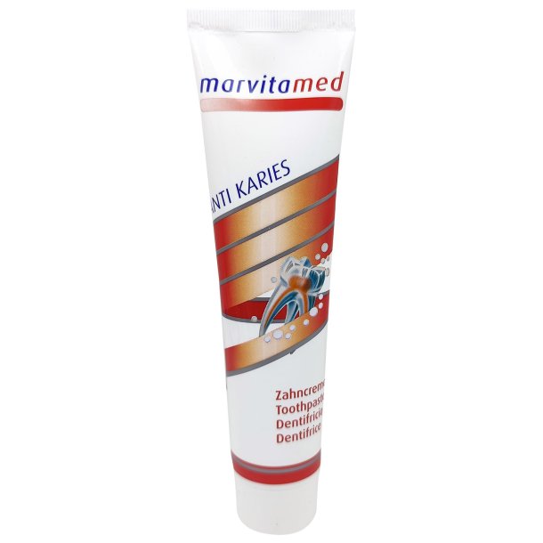 Marvita Anti Caries Tandkrm Stor tub 125 ml.