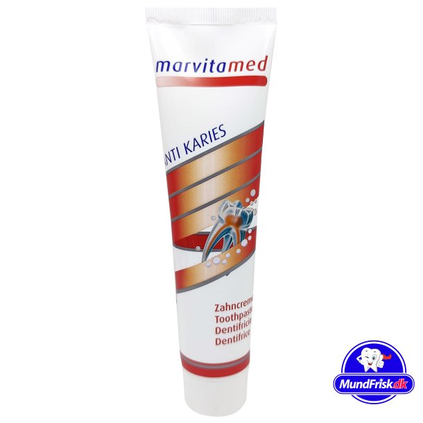 Marvita Anti-Karies-Zahnpasta Gro&ETH;&macr;e Tube 125 ml.