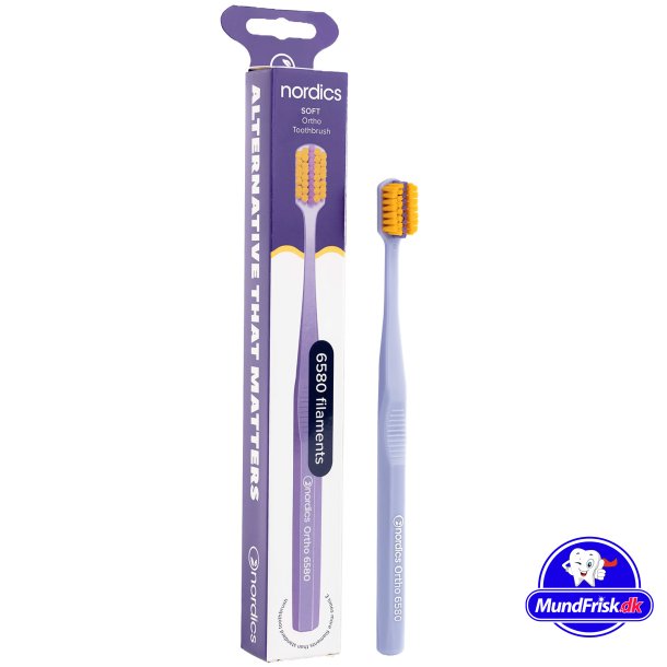 Kieferorthopdische Zahnbrste Nordics Premium Ortho 6580 Soft