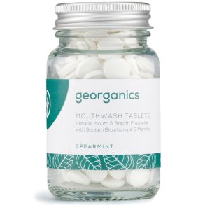 Naturliga munvattentabletter Georganics Spearmint 180 st.