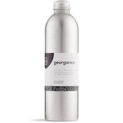 Organic Oil Pulling Georganics Charcoal Munsklj 275 ml.