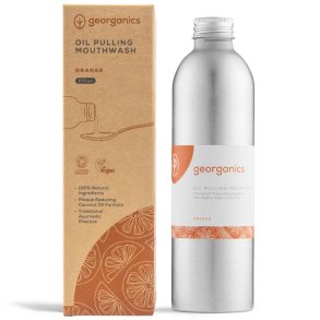 kologisk Oil Pulling Georganics Orange Mundskyl 275 ml.