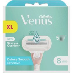 Gillette Venus Deluxe Smooth Sensitive Barberblader 8 stk.
