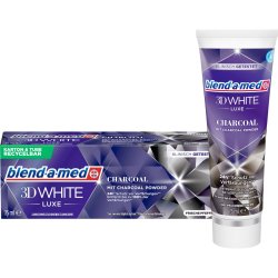 3D White Hammastahna Blend-a-med CHARCOAL 75ml