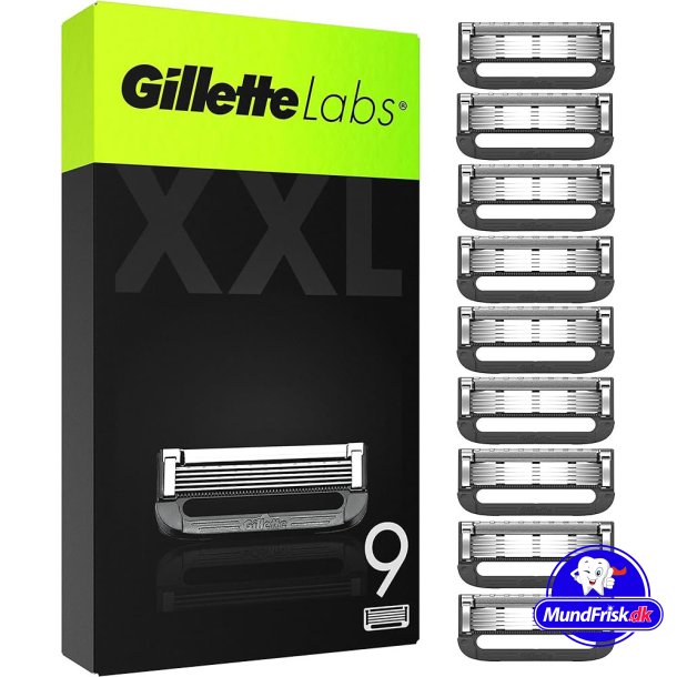 GilletteLabs 9 stk. Barberblade