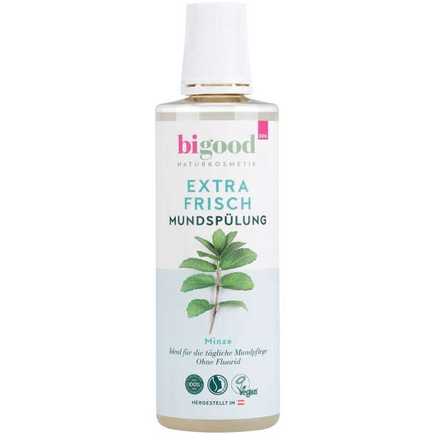 Naturlig munnvann Bigood Extra Fresh 500 ml.