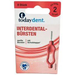 Mellemrumsbrster 8 stk. Today Dent 0.5 mm ISO 2 RD